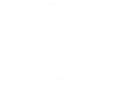 methoden Klinische Hypnose Fortbildung PEPⓇ (nach Dr. Bohne) Tiefenpsychologie Transaktionsanalyse